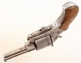 ANTIQUE RARE GERMAN 6 ROUND 32 RIMFIRE SMOOTH BORE DOUBLE ACTION REVOLVER. NO FFL - Image 3 of 6
