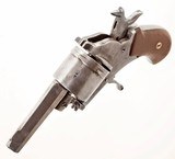 ANTIQUE RARE GERMAN 6 ROUND 32 RIMFIRE SMOOTH BORE DOUBLE ACTION REVOLVER. NO FFL - Image 5 of 6