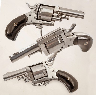 ANTIQUE BRITISH BULLDOG 32 RIMFIRE SHORT 6 ROUND DOUBLE ACTION REVOLVER. NO FFL - Image 1 of 4