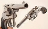 ANTIQUE HOPKINS & ALLEN X.L.3 DOUBLE ACTION 32 S&W CAL. 5 ROUND REVOLVER. NO FFL. - Image 3 of 4
