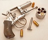 ANTIQUE BRITISH=BULL=DOG 32 S&W 5 ROUND DOUBLE ACTION REVOLVER. NO FFL. - Image 5 of 6
