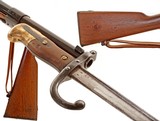 ANTIQUE FRENCH GRAS MODEL1874 11mmx 59R MILITARY BATTLE RIFLE. NO FFL. - Image 5 of 6