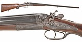 ANTIQUE SIDE by SIDE HAMMERED 16 GA ENGRAVED SHOTGUN. NO FFL. - Image 1 of 7