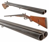 ANTIQUE SIDE by SIDE HAMMERED 16 GA ENGRAVED SHOTGUN. NO FFL. - Image 3 of 7