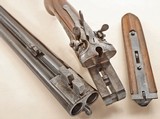 ANTIQUE SIDE by SIDE HAMMERED 16 GA ENGRAVED SHOTGUN. NO FFL. - Image 6 of 7