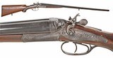ANTIQUE SIDE by SIDE HAMMERED 16 GA ENGRAVED SHOTGUN. NO FFL. - Image 1 of 7