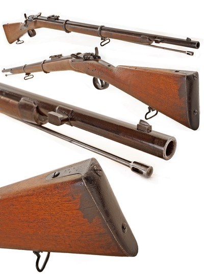 ANTIQUE SCARCE AUSTRIAN WERNDL-HOLUB M1867 Mfg STEYR 11.15x42R EXCELLENT - Image 5 of 7