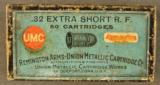 Rare UMC Remington .32 Extra Short Rimfire Sealed Box - 1 of 6