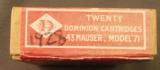 Dominion Cartridge Co Sealed Factory Reference Box 1928 - 6 of 8