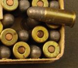 Scarce 2 Piece JL Galef Ammo box 38 S&W Rifle Cartridges - 10 of 10