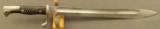 German Model 1898/05 Butcher Blade Bayonet - 1 of 1
