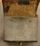 Civil War U.S. Navy Fuse Pouch Dated 1863 - 9 of 10