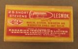 CIL .25 Stevens Short Lesmok Rimfire Box - 1 of 6
