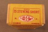 CIL .25 Stevens Short Lesmok Rimfire Box - 4 of 6