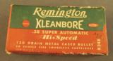 Remington .38 Super Automatic Hi-Speed Ammo - 1 of 2