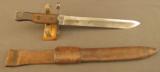 US & Canadian Marked Ross Rifle Mark 1 Bayonet 11-09 Date - 1 of 1