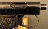 Webley and Scott Pistol 1907 .25ACP Vest Pocket - 4 of 12