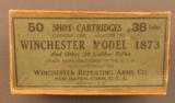 Winchester .38 WCF Shot Cartridge Box - 1 of 7