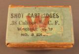 Winchester .38 WCF Shot Cartridge Box - 5 of 7