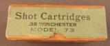 Winchester .38 WCF Shot Cartridge Box - 4 of 7