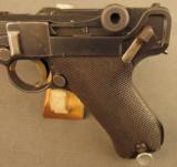 German P.08 Luger Police Rework Pistol - 6 of 12