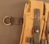 WW2 German Magazine Pouch MP.38/40 Triple Compartment - 2 of 10