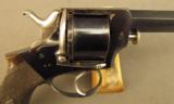 Antique Webley Holster Model Solid Frame Revolver by Blanch & Sons - 4 of 12