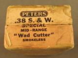 Peters .38 Wad Cutter Mid Range Ammo - 5 of 7