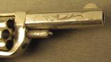 Engraved Colt .22 New Line Revolver 90-95% - 4 of 11