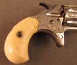 Engraved Colt .22 New Line Revolver 90-95% - 2 of 11