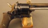 Antique Belgian Folding-Trigger Pocket Revolver - 3 of 12
