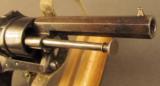 Antique Belgian Folding-Trigger Pocket Revolver - 4 of 12