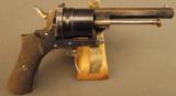 Antique Belgian Folding-Trigger Pocket Revolver - 1 of 12