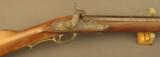 Percussion Full Stock Rifle Attributed to Silas Allen Jr. - 1 of 12
