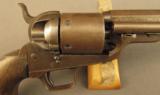 US Navy Marked Colt Conversion of the Model 1851 Navy - 3 of 12