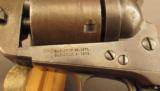 US Navy Marked Colt Conversion of the Model 1851 Navy - 10 of 12