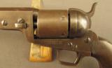 US Navy Marked Colt Conversion of the Model 1851 Navy - 9 of 12