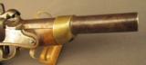 Unusual French Model 1822/42 Type Percussion Pistol - 4 of 12