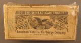 Rare Empty American Metallic Cartridge Co .45 Shot Box - 1 of 6