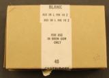 British Box of 48 .303 Blank Rounds for Bren Gun - 4 of 8
