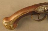 18th Century Germano-Dutch Flintlock Pistol with Relief Carved Stock - 2 of 12