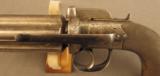 British Bar Hammer Dragoon Size Pepperbox Pistol by Tipping & Lawden - 9 of 12