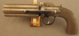British Bar Hammer Dragoon Size Pepperbox Pistol by Tipping & Lawden - 7 of 12