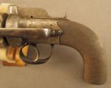 British Bar Hammer Dragoon Size Pepperbox Pistol by Tipping & Lawden - 8 of 12