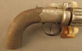 British Bar Hammer Dragoon Size Pepperbox Pistol by Tipping & Lawden - 4 of 12