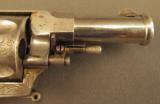 Big Bore Engraved Revolver with Turkish Retailer's Mark 1860s - 4 of 12