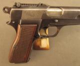 German High Power Pistol by F.N. - 2 of 12