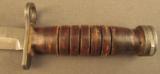 Early Production US M4 Utica Bayonet - 4 of 8
