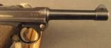 German P.08 Luger Pistol by D.W.M. - 3 of 12