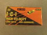 ICI High Velocity 22 LR Ammo - 1 of 3